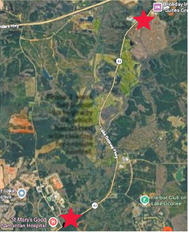 Phase 2 work has begun on Highway 44, which has started with clearing for erosion control.