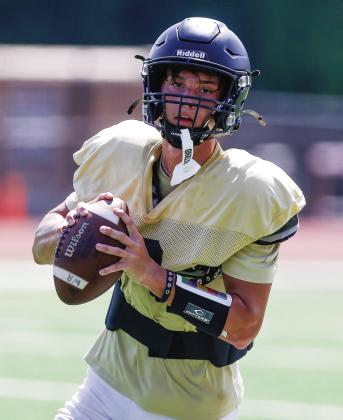 Transfer quarterback Brody Moreno will look to make an immediate impact under center for the Tigers this season. LANCE McCURLEY/Staff