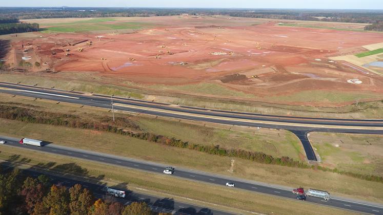 Site work began in 2023 on the Rivian site off of I-20 in Morgan and Walton counties. MARK ENGEL/File photo