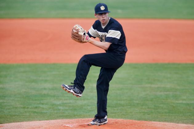 Greene County’s Justin Knight had a stellar performance on the mound for the Tigers against Cedar Shoals on April 1. LANCE McCURLEY/Staff