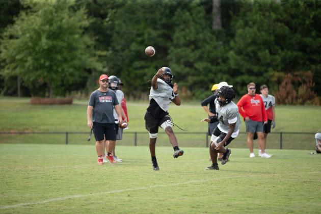 Sophomore Bryce Blasingame battled for the starting quarterback job this offseason and is expected to see the field in special packages alongside Gunner Braswell this season. SKYLA MORRIS/Staff
