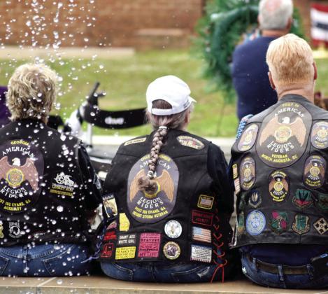 American Legion riders from Evans and North Augusta, S.C., as well as riders from the Black Angels were among those who rode for the fallen. T. Michael Stone/Staff