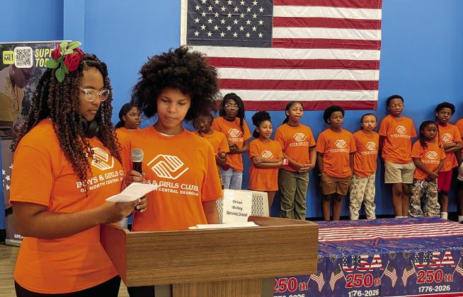 Pete Nance B&G Club celebrates America’s 250th birthday