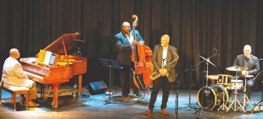 Musicians John Sandfort, Louis Heriveaux, Kevin Smith and Justin Varnes bring the music of John Coltrane to life.