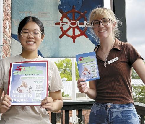 Thao Nguyen, a sophomore at UGA and Mae Daniel, a GCSU Graduate Student, spent their summer as interns with The Wheelhouse, assessing the needs of small business owners in Madison. CONTRIBUTED