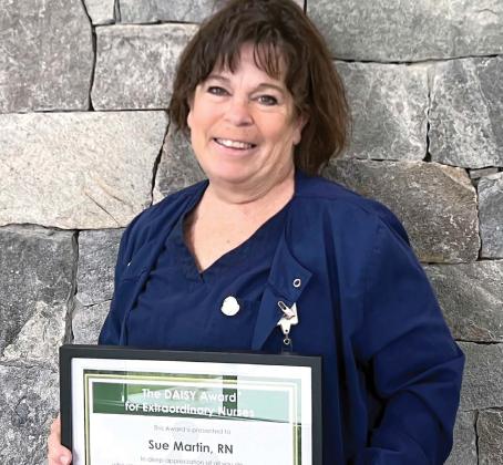DAISY award recipient Sue Martin