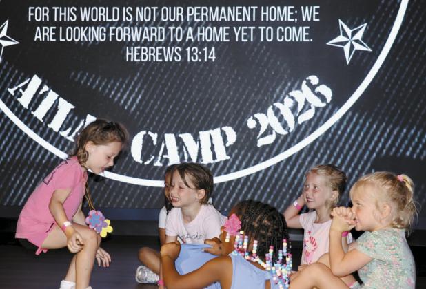 Campers play a game during ATLAS Ministry’s 2026 summer camp program, which included Bible lessons, group activities, and time to build friendships. CONTRIBUTED