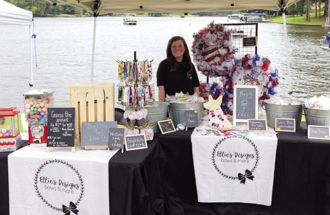 Ellie’s Designs was another vendor at The Burch.  LEIGH LOFGREN/Staff