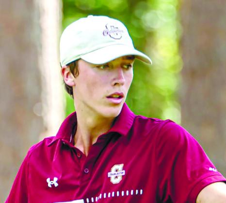 Max Dupree, 21, currently plays for College of Charleston and thanks his parents, Lee and Tina Dupree, for supporting his career on the links. CONTRIBUTED