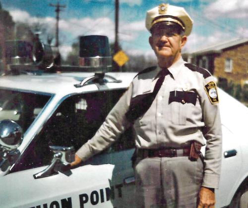 Carlton Lewis served as the police chief of Union Point from 1976 to 1986. CONTRIBUTED