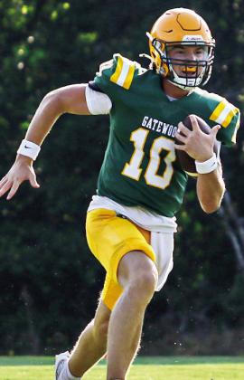 Senior Blake Brannen will lead the Gators’ offense at quarterback this season. TREY NORRIS/Staff