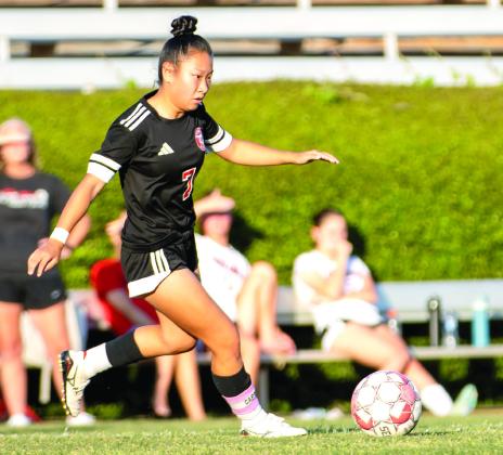 Morgan County junior Chloe Cook (7) was an All-Region first-team selection. SKYLA MORRIS/Staff