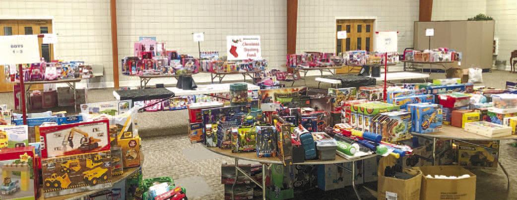 GCCSF provides toys for more than 300 children. CONTRIBUTED