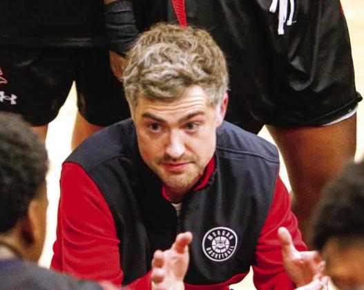 Morgan County head coach Cody Anderson is confident his team is peaking at the right time of the season. LANCE McCURLEY/Staff