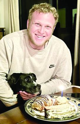 Jack Gersten with his dog, Mel. CONTRIBUTED