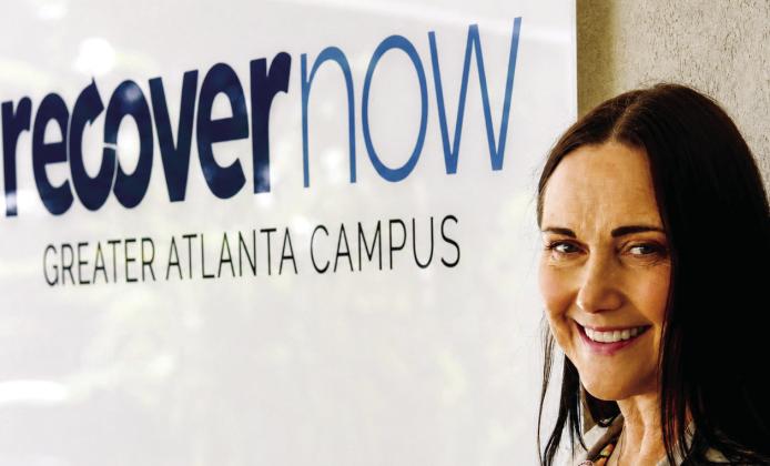 RecoverNow Greater Atlanta Campus CEO Angela Camp described the mandatory month-long residential stay as an “adult timeout” that removes many of the daily pressures that can interfere with addiction recovery. IAN TOCHER/Staff
