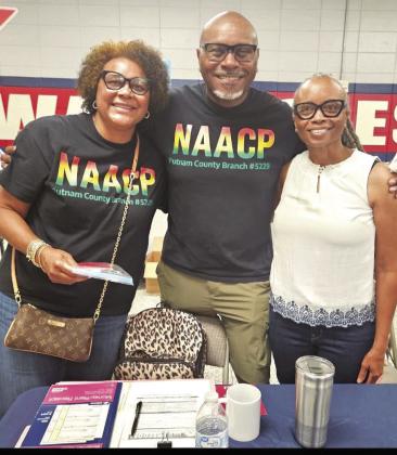 Several local organizations provided information and giveaways last Saturday during the Reach 2 Teach Back-to-School Bash and Community Health Fair. CONTRIBUTED