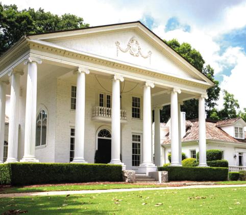 The Serenata Farm is a blended 19th century farmhouse and 21st century Greek Revival manor. CONTRIBUTED