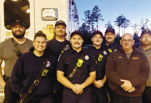Greene County’s dedicated EMS crew was on hand.