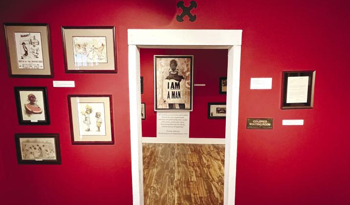 The museum features six exhibit rooms in a 1924 home once owned by Dr. Calvin Baber, Greene County’s second African American doctor. MARK ENGEL/Staff