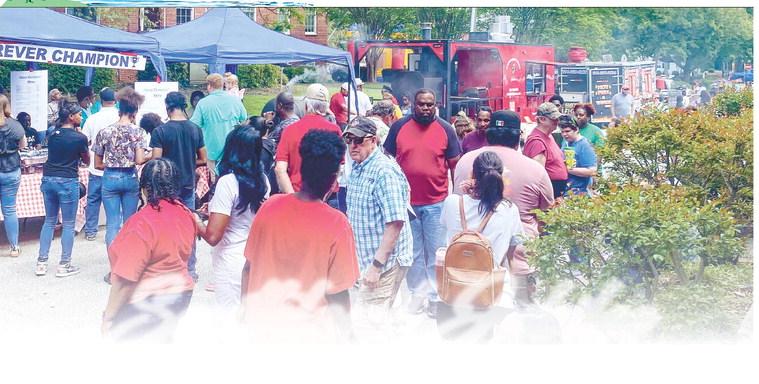 Southland Jubilee draws a crowd to Downtown Greensboro. 
