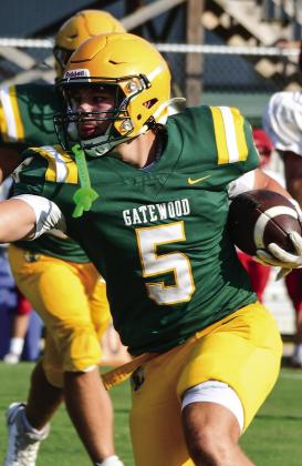 Gatewood junior Brady Haley is one of the Gators who will play multiple positions on both sides of the ball in 2026. IAN TOCHER/Staff