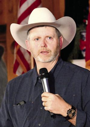 Retired Green Beret Mark Nutsch, who served five combat tours, was the keynote speaker at the Honoring Our Heroes event, March 14, at Briarpatch Farms in Eatonton. CONTRIBUTED