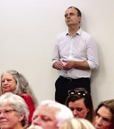 District 2’s Richard Garrett was the only Putnam County commissioner to attend the July 2 Planning &amp; Zoning meeting that permitted Putnam County Stone to refile its rezoning application for a proposed quarry alongside Dennis Station Road. IAN TOCHER/Staff
