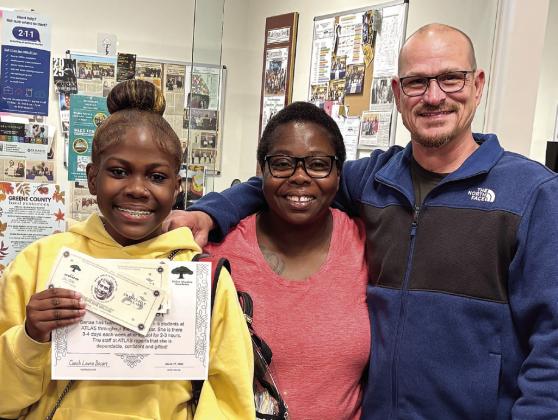 Sanaa Faust, Sarah Fultz, and Robert Fultz. CONTRIBUTED