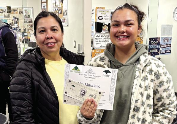 Adriana Mauriello and Mia Mauriello. CONTRIBUTED
