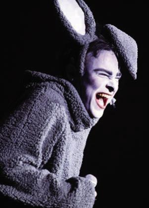 Nathan Smith as “Donkey” enjoyed several scenestealing moments throughout the play. IAN TOCHER/Staff