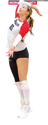Morgan County junior setter Graycen Cawthon was listed among allregion honors as part of the GHSA 3A Region 2 first team.