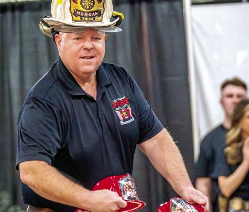 Morgan County Fire Chief Garrett Smith. CONTRIBUTED