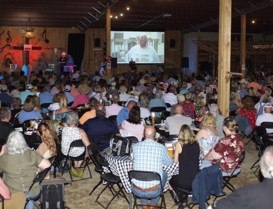 More than 600 people turned out to enjoy music at the concert event benefiting Neighbors Helping Neighbors. (CONTRIBUTED)