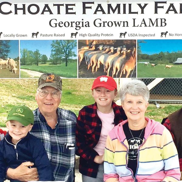 The Piedmont Soil and Water Conservation District honored Choate Family Farms as the 2024 Greene County Conservationist of the Year. The farm is home to approximately 550 head of sheep at two farm locations in Greene County. CONTRIBUTED