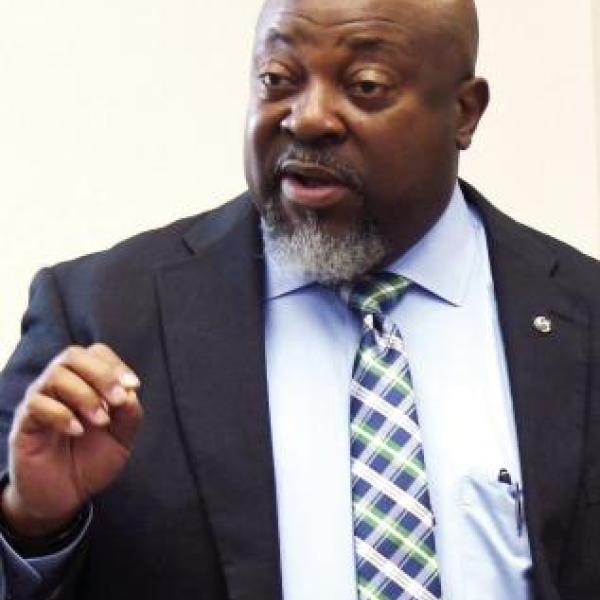 Putnam County Charter School System Superintendent Derick Austin gave a detailed accounting of the organization’s latest budget on Monday, with another similar meeting to come at 5 p.m., Aug. 18, at the Board of Ed building in Eatonton. IAN TOCHER/Staff