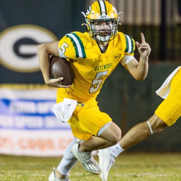 Gatewood junior Brady Haley will play a key role on both sides of the ball this season as the Gators look to compete for a state championship. CONTRIBUTED