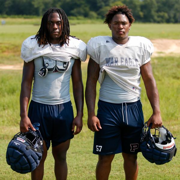 War Eagle seniors Elijah Dunn and Blake Williams are confident this could be the season the program finally breaks through. LANCE MCCURLEY/Staff
