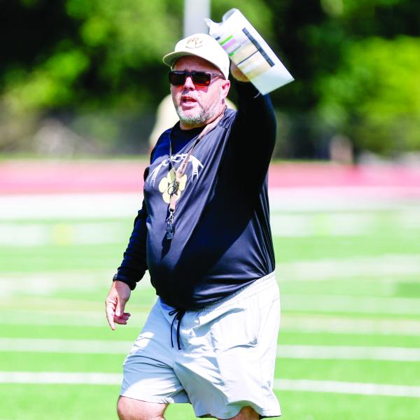 Greene County head football coach Chris MacFarland says his team is taking the remainder of the season "one week at a time." FILE PHOTO