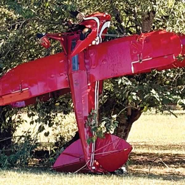 A small plane crash occurred outside of Shoals Court on Dixie Highway on Sept. 29, and the plane remained on site until the following day, when the NTSB recovery crew conducted an investigation. SKYLA MORRIS/Staff