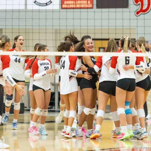 The Morgan County Spike Dogs continue to make a deep postseason run, and will face off with Lafayette High School in the Final Four on Oct. 28. PHOTO/HANNAH KNIGHT
