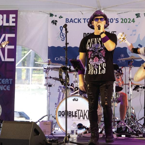 Back to the ’80s gets in the groove Sunday evening. LEIGH LOFGREN/Staff