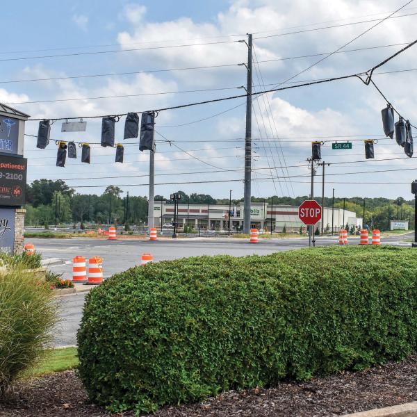A new traffic signal on SR 44 between Publix and the Harmony Crossing development is going live Sept. 22. T. MICHAEL STONE/Staff