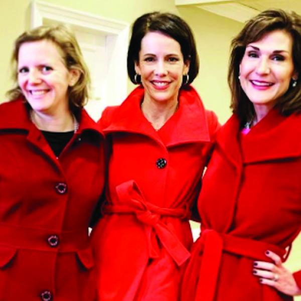 Authors (l-r) Lauren Willig, Beatriz Williams, and Karen White collaborated on The Author's Guide to Murder, a novel they will present on Jan. 29 at the Georgia Writers Museum in Eatonton. CONTRIBUTED