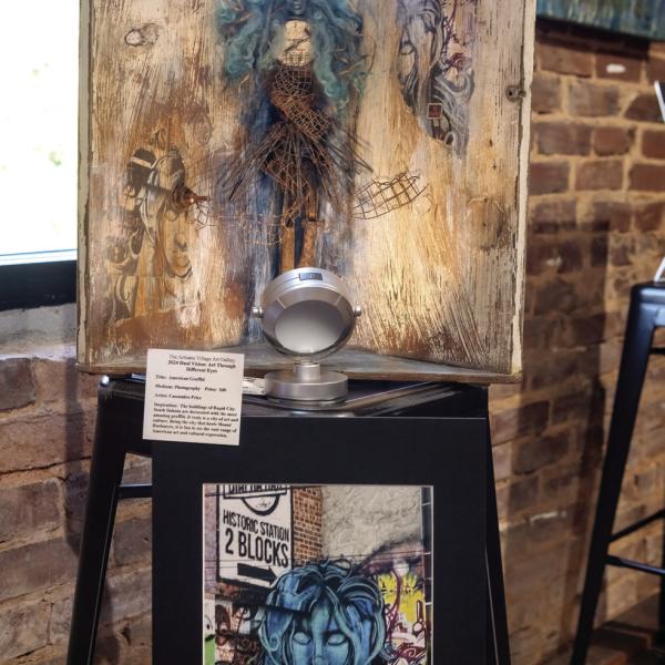Dual visions from photographer and sculptor. (LEIGH LOFGREN/Staff)
