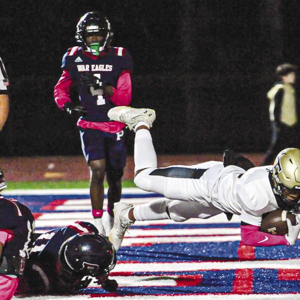 Putnam County appeared in disarray almost all night last Friday as the visiting Thomson Bulldogs racked up a 50-point advantage in winning 56-6 at Al Reaves Field in Eatonton. CHARLES JORDAN/Staff