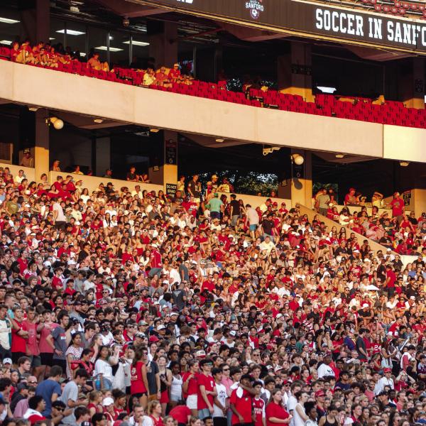 A record crowd packed Sanford Stadium on Aug. 20 to watch Georgia women’s soccer against James Madison, setting a new NCAA attendance record. SKYLA MORRIS/Staff