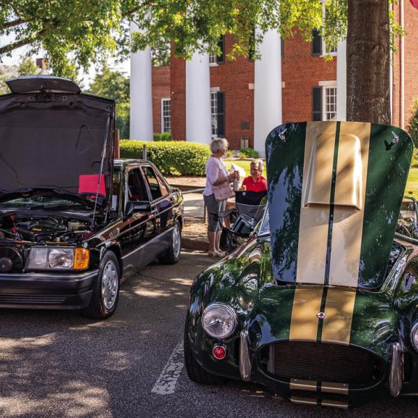 Custom and classic cars of all eras, shapes, and sizes will be on display Sept. 19 during the 2026 Rock ‘N Roll Cruise In on the streets of downtown Greensboro. CONTRIBUTED