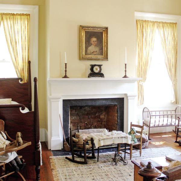 The old children's nursery is on the top floor of Heritage Hall. It was typical for all the children to share a single bedroom. SKYLA MORRIS/Staff
