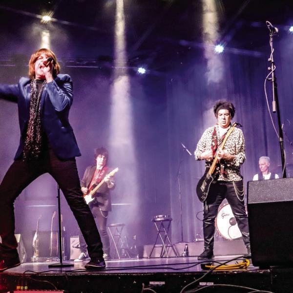 The highly acclaimed Satisfaction production showcases the most authentic cast and costuming of its kind among touring Rolling Stones tribute acts. (CONTRIBUTED)